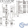 Ideal Standard Ceraplan III Kitchen Mixer Window Solution Tap Spares